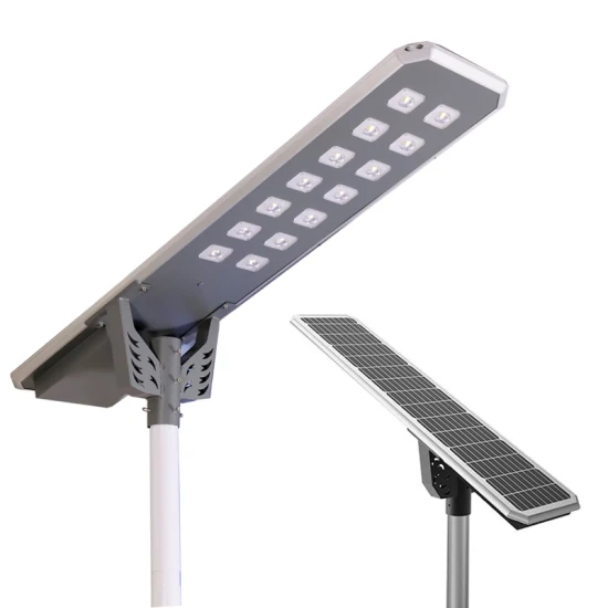 Modelo popular de iluminação pública solar no mercado filipino 60 W 80 W 100 W