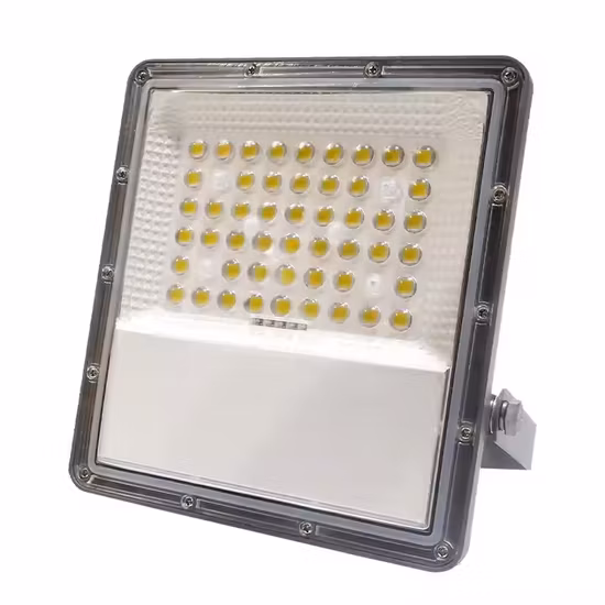 Caixa externa toda em alumínio fundido sob pressão Luz de inundação solar CCTV