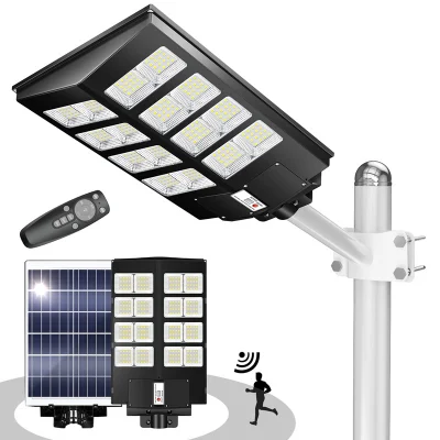 Zhongshan Lighting IP65 à prova d'água 20W 30W 60W 90W 150W 400W ao ar livre tudo em um integrado LED Solar Street Lights para lâmpada de estrada de cidade pequena