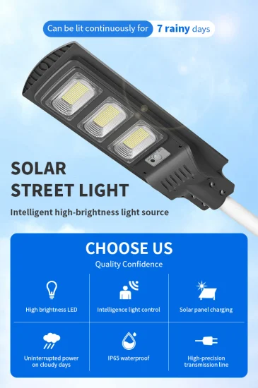 Painel solar de alumínio inundação estrada iluminação de rua ao ar livre à prova dwaterproof água ip65 alto brilho led chips 50 w 100 w 150 w 200 w tudo em uma luz solar de rua