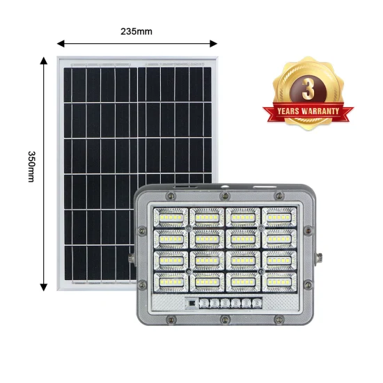 Preço de atacado de economia de energia Street IP65 à prova d'água Lâmpada ao ar livre 50W 100W 200W 300W Holofote movido a energia solar LED Holofote